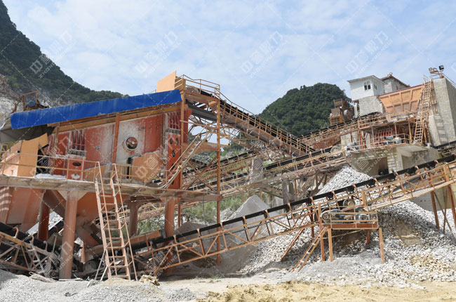 廣西某砂石開采廠