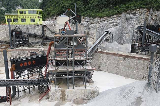 廣西河池日產萬噸石子生產線 廣西河池日產萬噸石子生產線